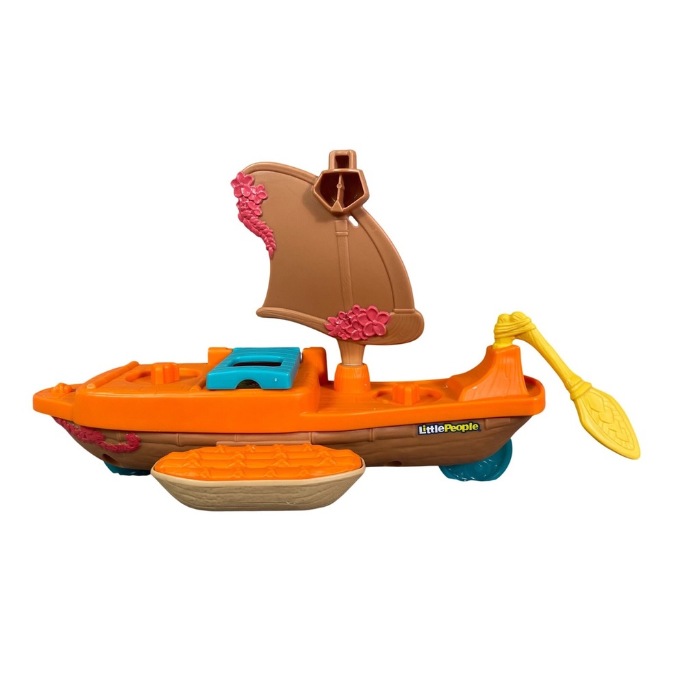 Fisher-Price Little People Disney Moana Maui Canoe Boat Replacement Toy HNR27